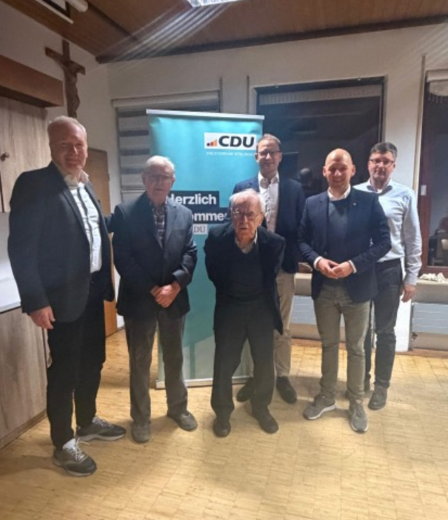 Ehrungen CDU Weil der Stadt 18.11.2025